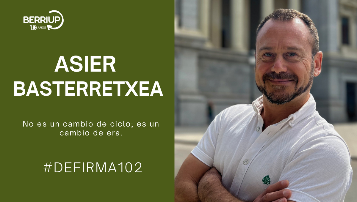 Asier Basterretxea Rertrato para BerriUp